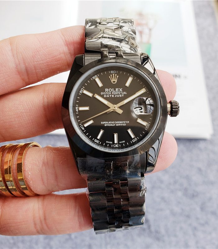 Swiss Replica Rolex Datejust Black | RLX 202