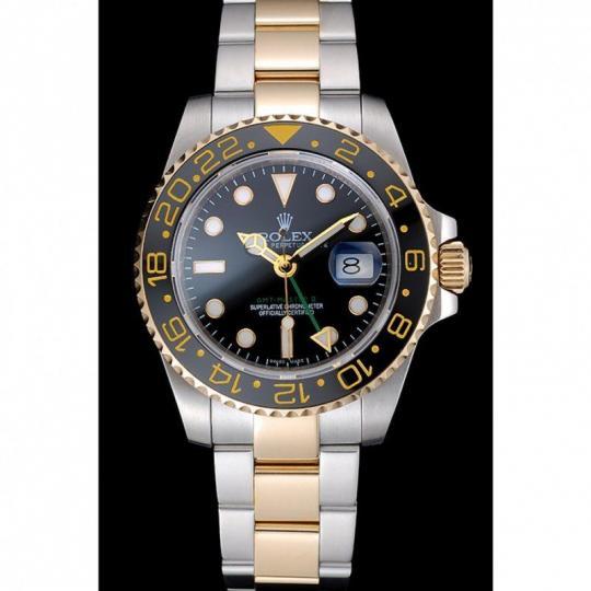 Rolex GMT Master Black Bezel Black Dial 80295