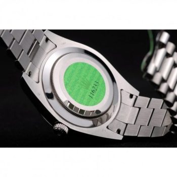 Rolex DateJust Polished Stainless Steel Bezel Grey Dial 42000