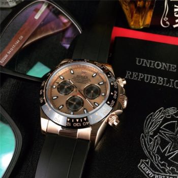 Swiss Replica Rolex Daytona Rose Gold | RLX 23