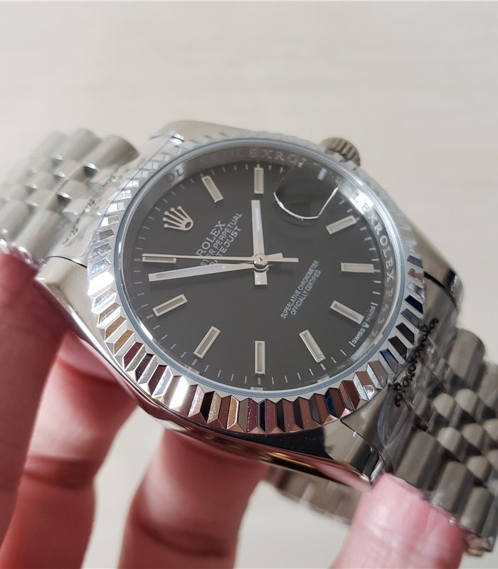 Swiss Replica Rolex Datejust Black | RLX 214