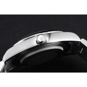 Rolex Milgauss Black Dial Orange Markings Stainless Steel Case And Bracelet