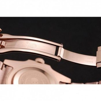Rolex Submariner Skull Limited Edition Black Dial Rose Gold Case And Bracelet 1454086