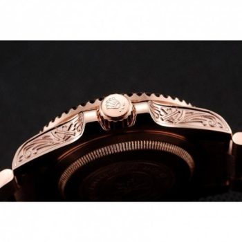 Rolex Submariner Skull Limited Edition Brown Dial Rose Gold Case And Bracelet 1454087