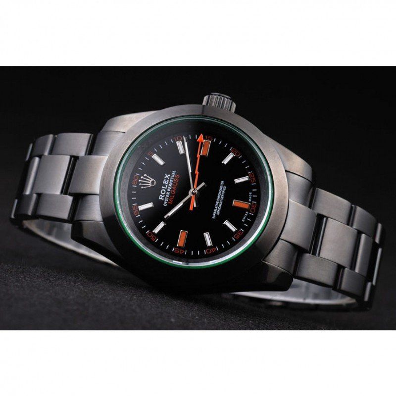 Rolex Milgauss Pro-Hunter Tinted Green Saphire Black Dial PRL05090290